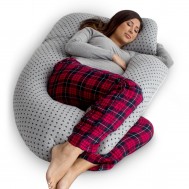 PharMeDoc U-Shape Full Body Pregnancy Pillow + Detachable Extension